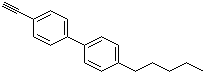 Structure of 4-ethynyl-4'-n-pentylbiphenyl
