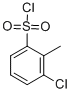 3-氯-2-甲基苯磺酰氯结构式