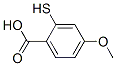 2-MERCAPTO-4-METHOXYBENZOIC ACID结构式