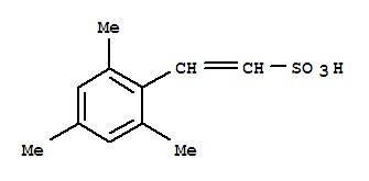 Structure of Ethenesulfonicacid, 2-(2,4,6-trimethylphenyl)-