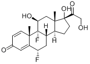 Structure of 6-alpha-Fluoro-isoflupredone