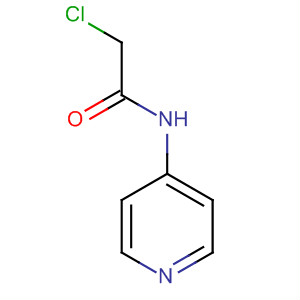 Chemical structure of Acetamide, 2-chloro-N-4-pyridinyl-
