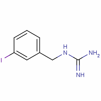间碘苯胍硫酸盐结构式