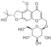 Structure of CIMIFUGIN BETA-D-GLUCOPYRANOSIDE