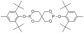 Structure of Bis(2,6-di-ter-butyl-4-methylphenyl)pentaerythritol-diphosphite