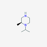 Structure of (S)-1-Isopropyl-2-methylpiperazine