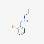 Structure of N-(2-BROMOPHENYLMETHYL)PROPYLAMINE