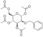 Structure of 1,3,4,6-Tetra-O-acetyl-2-O-benzyl-a-D-mannopyranose