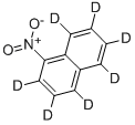 Structure of 1-NITRONAPHTHALENE-D7