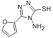 Structure of 3H-1,2,4-Triazole-3-thione,4-aMino-5-(2-furanyl)-2,4-dihydro-