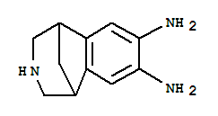 1,5-Methano-1H-3-benzazepine-7,8-diamine,2,3,4,5-tetrahydro-结构式