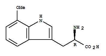 Structure of 7-METHOXY-D-TRYPTOPHAN