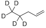 Structure of 1-PENTENE-4,4,5,5,5-D5