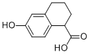 1-NAPHTHALENECARBOXYLIC ACID, 1,2,3,4-TETRAHYDRO-6-HYDROXY-结构式