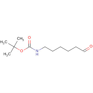 Structure of Carbamic acid, (6-oxohexyl)-, 1,1-dimethylethyl ester