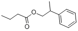Structure of 2-PHENYLPROPYL BUTYRATE