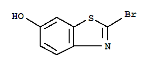 Structure of 2-bromo-1,3-benzothiazol-6-ol