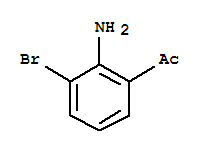 Structure of 2-AMINO-3-BROMOBENZOPHENONE