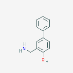 Structure of 3'-(Aminomethyl)biphenyl-4-ol