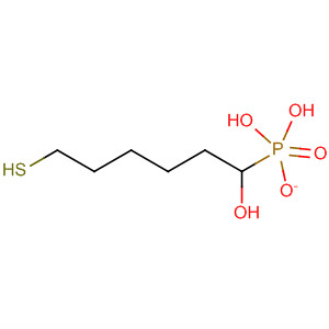Structure of 1-Hexanol, 6-mercapto-, 1-(dihydrogen phosphate)