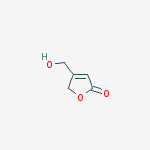 2(5H)-Furanone, 4-(hydroxymethyl)-结构式