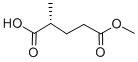 Structure of (R)-(-)-4-METHYLGLUTARIC ACID 1-MONOMETHYL ESTER