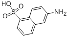 Structure of 6-Amino-1-naphthalenesulfonic acid