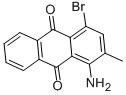 1-氨基-4-溴-2-甲基蒽酮结构式