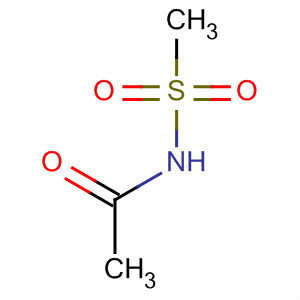 Structure of Acetamide, N-(methylsulfonyl)-