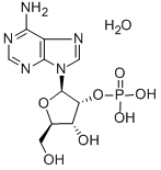 Structure of Adenosine 2-monophosphate hemihydrate
