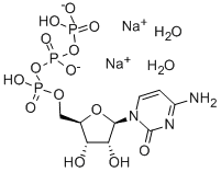 Structure of Cytidine-5-triphosphate disodium salt dihydrate