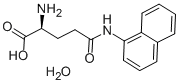 Structure of N-(GAMMA-L-GLUTAMYL)-ALPHA-NAPHTHYLAMIDE MONOHYDRATE