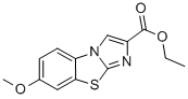 Structure of ETHYL 7-METHOXYIMIDAZO[2,1-B]BENZOTHIAZOLE-2-CARBOXYLATE