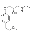 Structure of (S)-(-)-METOPROLOL