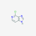 4-Chloro-3H-imidazo[4,5-c]pyridine结构式