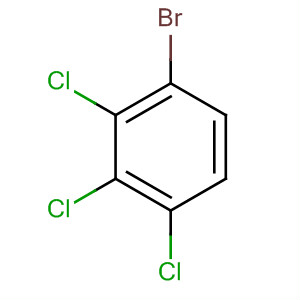 Structure of Benzene, 1-bromo-2,3,4-trichloro-