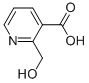 Structure of 3-Pyridinecarboxylicacid, 2-(hydroxymethyl)-