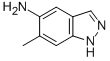 Structure of 6-METHYL-1H-INDAZOL-5-YLAMINE