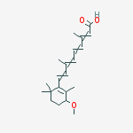 Structure of 4-METHOXYRETINOIC ACID