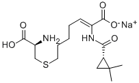 Structure of Cilastatin sodium