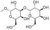 Structure of BETA-D-GAL-[1->3]-BETA-D-GAL-1->OME