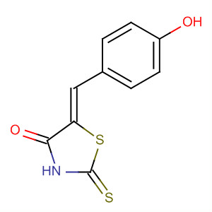 Structure of 4-Thiazolidinone, 5-[(4-hydroxyphenyl)methylene]-2-thioxo-, (5Z)-