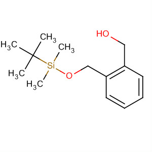Benzenemethanol, 2-[[[(1,1-dimethylethyl)dimethylsilyl]oxy]methyl]-结构式