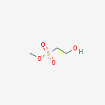Structure of Ethanesulfonic acid, 2-hydroxy-, methyl ester