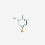 Structure of 3,4 - difluoro -1,5 - dibromobenzene