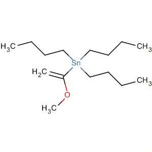 Stannane, tributyl(1-methoxyethenyl)-结构式