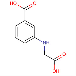 Structure of Benzoic acid, 3-[(carboxymethyl)amino]-
