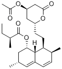 Structure of ACETYLLOVASTATIN