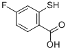 Structure of Benzoic acid, 4-fluoro-2-Mercapto-