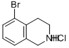 Structure of 5-BROMO-1,2,3,4-TETRAHYDRO-ISOQUINOLINE HYDROCHLORIDE